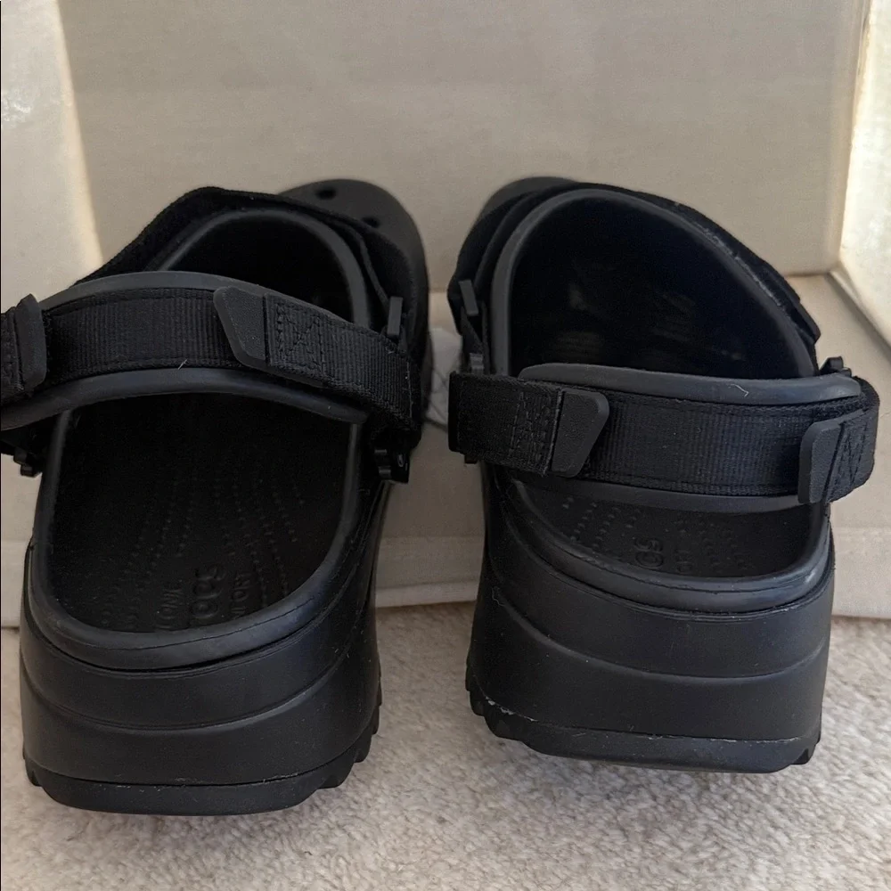 CROCS Men's Black Slip-On Loafers - Picture 4 of 5